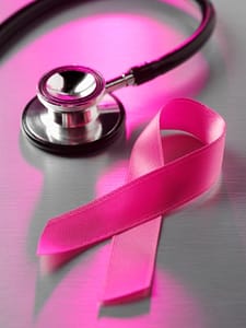 Cancer, Stethoscope and Pink Ribbon