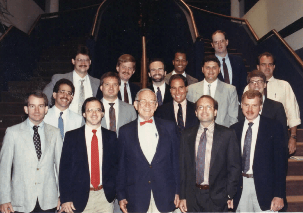 1989-90 Hughston Orthopaedic Sports Medicine Fellows and Tulane Orthopaedic Residents with Jack Hughston, MD. I'm second from left in the second row.