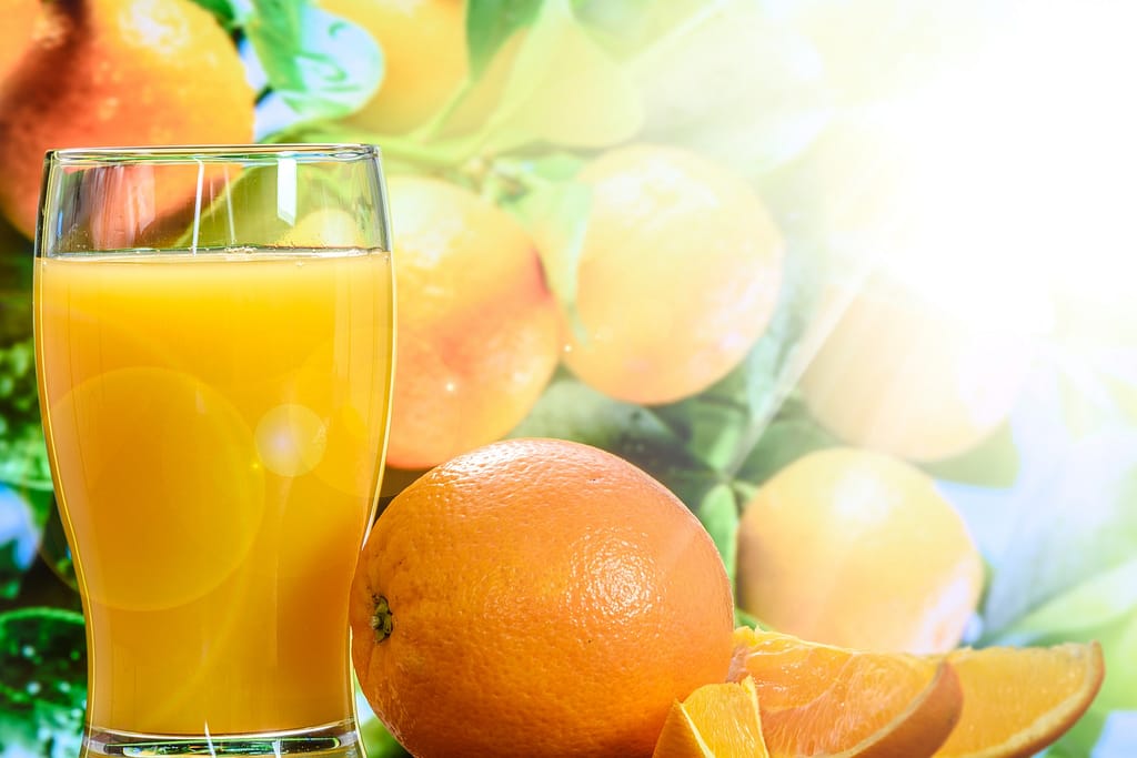 health benefits of orange juice