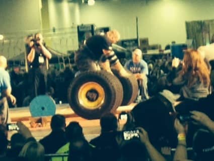 Attempt to lift 1150 pounds.